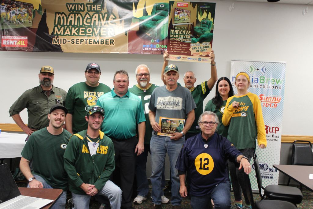 See pictures from the Man Cave Makeover Giveaway