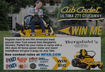 See pictures from the Cub Cadet Ultima ZT1 Giveaway